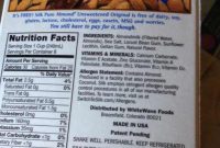 Silk almond milk nutrition facts