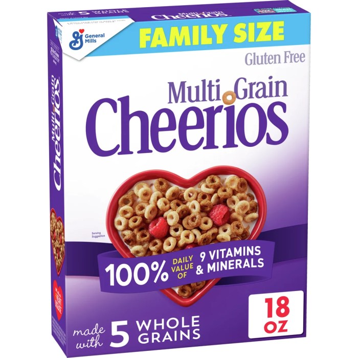 Multigrain cheerios nutrition facts