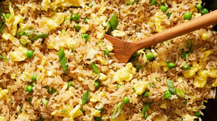 Fried rice nutrition facts