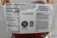 Pork shoulder nutrition facts