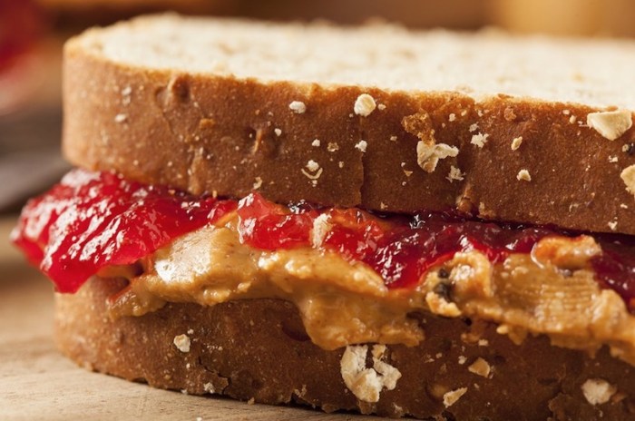 Sandwich butter peanut jelly fooducate minutes recipe