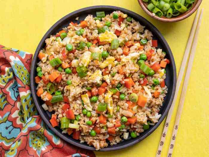 Fried rice nutrition facts